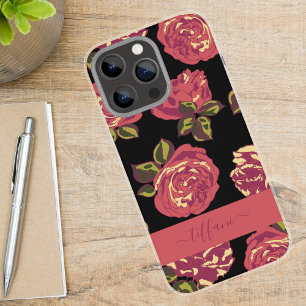 Coques iPhone 16 Pro Max Roses roses roses roses moody Gras