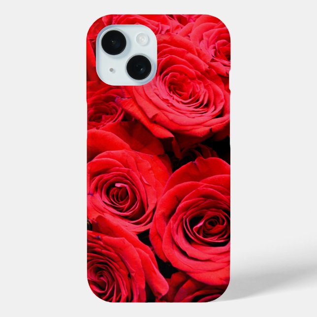 Coques Case-Mate iPhone Roses rouges (Verso)