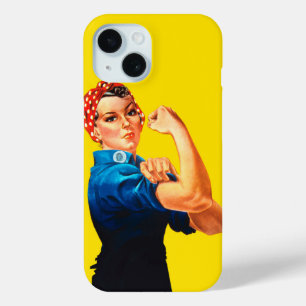 Coque Pour iPhone 15 Rosie Le Style Rétro Riveter