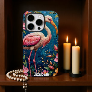 Coques iPhone 16 Pro Rosy Radiance : Spoonbill en fleur
