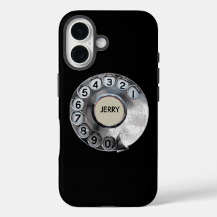 Coques iPhone 16 Rotation rétro personnalisée