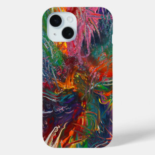 Coque Pour iPhone 15 Roue chromatique spectrale