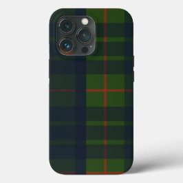 Coque Pour iPhone 14 Rouge bleu vert Tartan Plaid écossais Plaid
