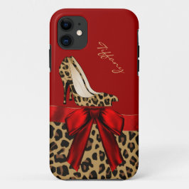 Case-Mate iPhone Case Rouge chic et Jaguar
