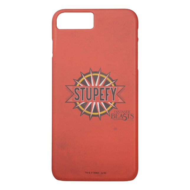 Coques Case-Mate iPhone Rouge & Or Stupefy Spell Graphic (Dos)
