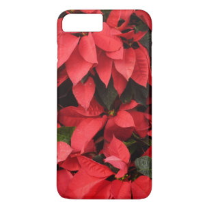 Coque Case-Mate Pour iPhone Rouge Poinsettias II Noël Fête Florale