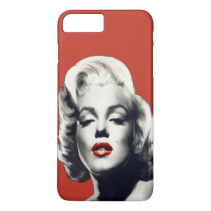 Etui iPhone Case-Mate Rouge sur les lèvres rouges Marilyn