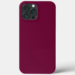 Case-Mate iPhone Case Rouge violet de couleur solide