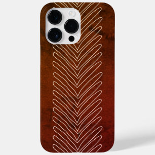 Coque Pour Pour iPhone 14 Pro Max Rouille Brown moderne Tribal African Flèches