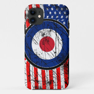 Coques Pour iPhone Roundel Mods USA - Scooter cible