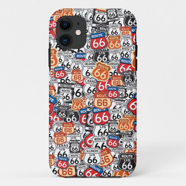 Coques Case-Mate iPhone Route 66 (Dos)