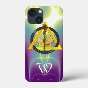 COQUES POUR iPhone ROUTE DU MONOGRAMME DENTISTE ASCLEPIUS