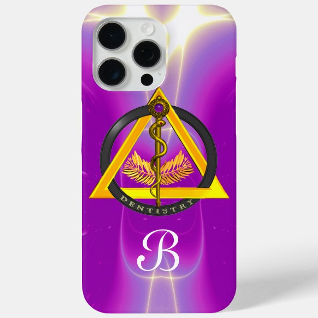 COQUES Case-Mate iPhone ROUTE DU MONOGRAMME DENTISTE ASCLEPIUS (Verso)