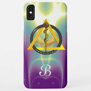 ETUI iPhone Case-Mate ROUTE DU MONOGRAMME DENTISTE ASCLEPIUS