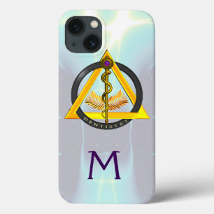 ETUI iPhone Case-Mate ROUTE DU MONOGRAMME DENTISTE ASCLEPIUS