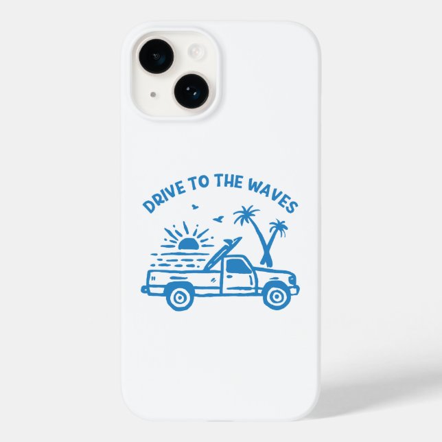 Coques Case-Mate iPhone Route vers les vagues (Verso)