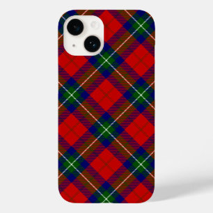 Coque Pour iPhone 14 Routhven tartan rouge vert bleu plaid