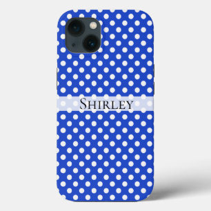 Case-Mate iPhone Case Royal Blue Combination Pois par STaylor