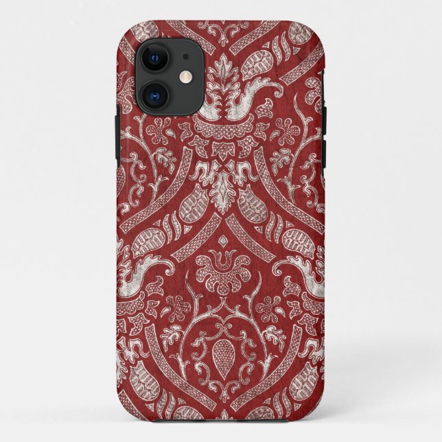 Coques Case-Mate iPhone Royal Red Damask (Dos)