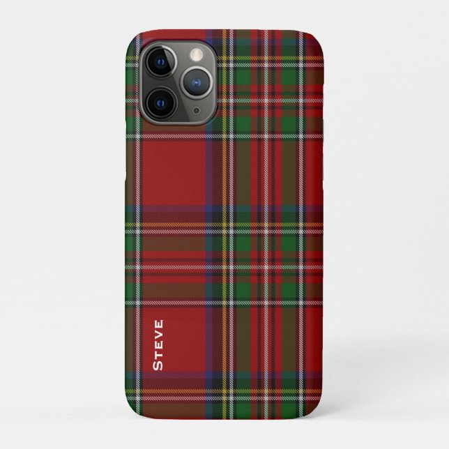 Coques Case-Mate iPhone Royal Stewart Tartan Plaid (Dos)