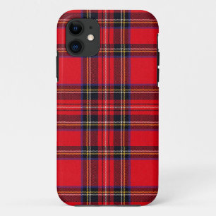 Case-Mate iPhone Case Royal Stewart tartan rouge noir plaid