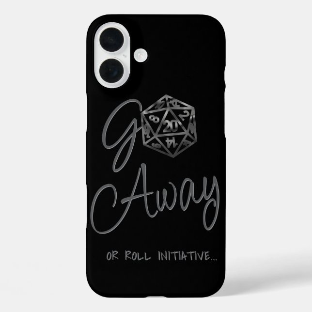 Coques Case-Mate iPhone RPG Crit AF | Retro Tabletop PnP Roleplayer Dice (Verso)