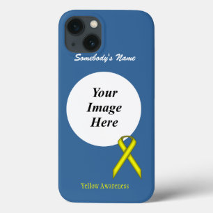 Etui iPhone 13 Ruban standard jaune Tmpl par Kenneth Yoncich
