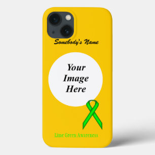 Etui iPhone Case-Mate Ruban standard vert de chaux Tmpl par Kenneth Yonc
