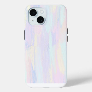 Coque Pour iPhone 15 Rubriques de peinture Pastel