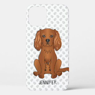 Case-Mate iPhone Case Ruby Cavalier King Charles Spaniel & Nom