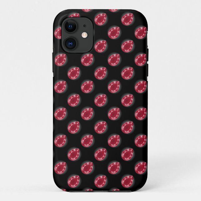Coques Case-Mate iPhone Ruby Gemstones (Dos)