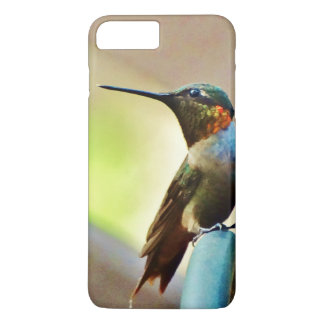 Coque Case-Mate Pour iPhone Ruby perché et petit colibri vert