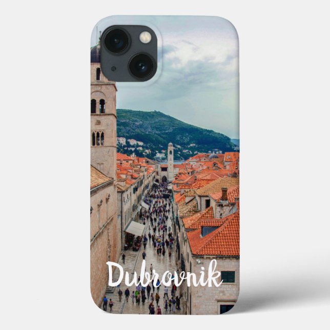 Coques Case-Mate iPhone Rue principale de Dubrovnik, Croatie (Verso)