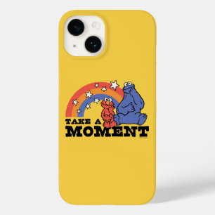 Coque Pour iPhone 14 Rue Sésame Elmo & Cookie Take a Moment