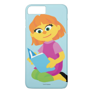 Coque iPhone 7 Plus Rue Sésame Julia Lire un livre
