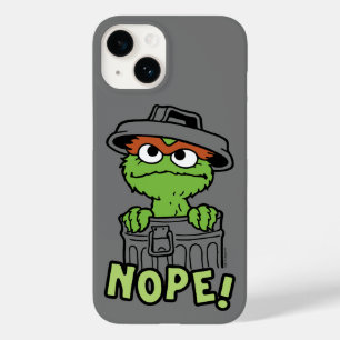 Coque Pour iPhone 14 Rue Sésame Oscar le Grouch Nope!