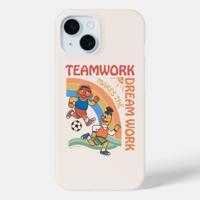 Coques Case-Mate iPhone Rue Sésame | Travail d'équipe Ernie & Bert (Verso)
