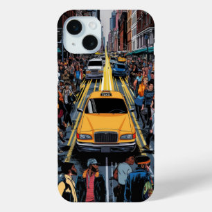 Coque iPhone 15 Mini Ruée dans les rues de New York