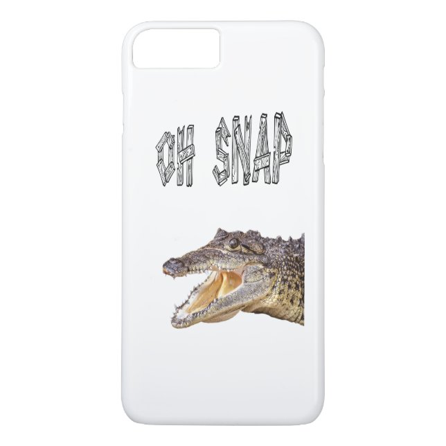 Coques Case-Mate iPhone RUPTURE de l'OH - alligator fâché (Dos)