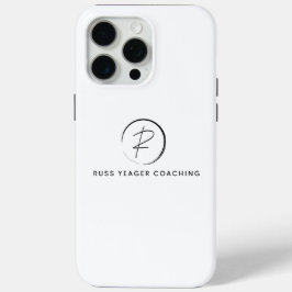 Coque iPhone 15 Pro Max Russ Yeager Coaching Signature Logo