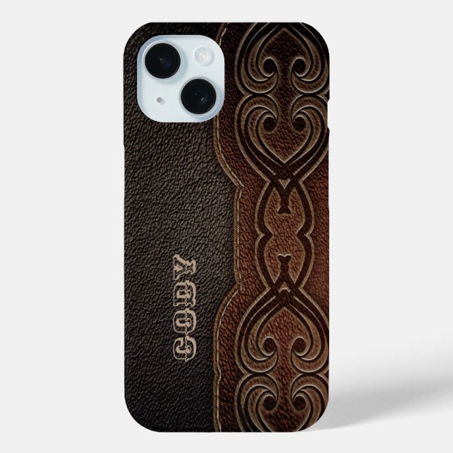 Coques Case-Mate iPhone Russe cowboy mode brun pays occidental (Verso)
