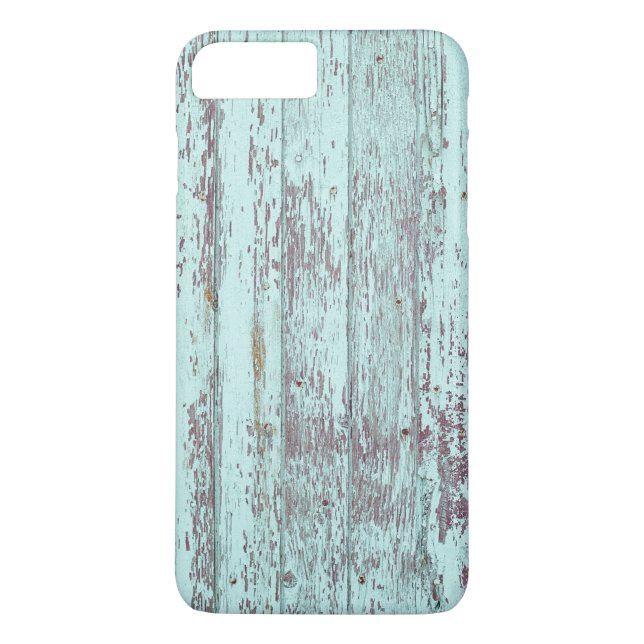 Coques Case-Mate iPhone Rustique Aqua Barn Wood (Dos)