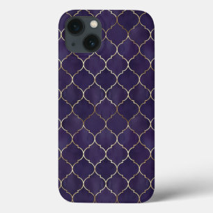 Case-Mate iPhone Case Rythmes royaux : Géométrie marocaine violette
