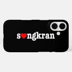 Coques iPhone 16 s❤ngkran ~ Cœur (Amour) Songkran