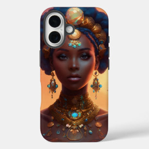 Coques iPhone 16 Sa Majesté royale au coucher du soleil