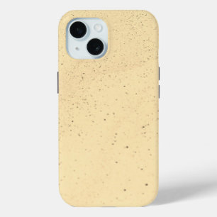 Coque Pour iPhone 15 Sable de bananier jaune