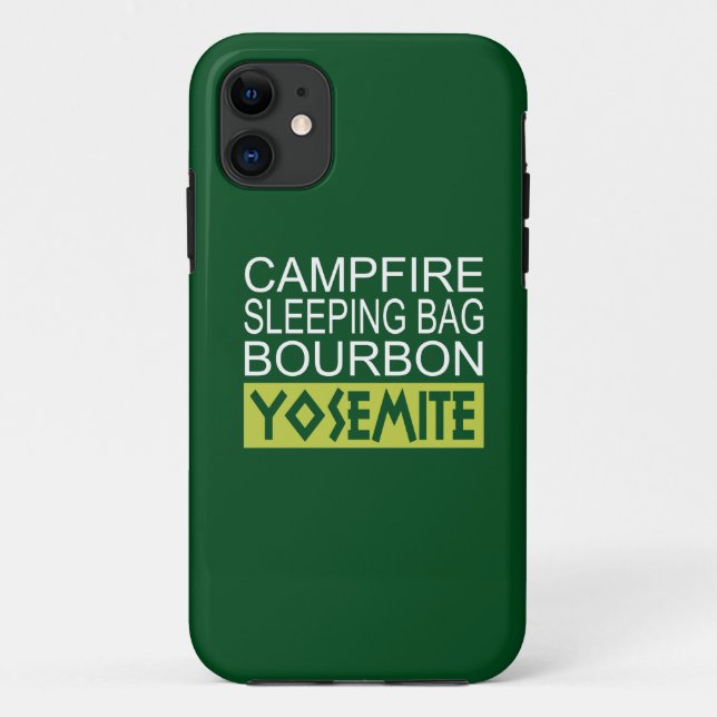 Coques Case-Mate iPhone Sac couché de feu Bourbon Yosemite (Dos)