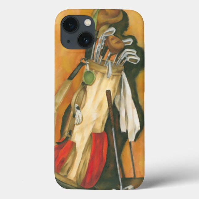 Coques Case-Mate iPhone Sac de golf avec gant par Jennifer Goldberger (Verso)
