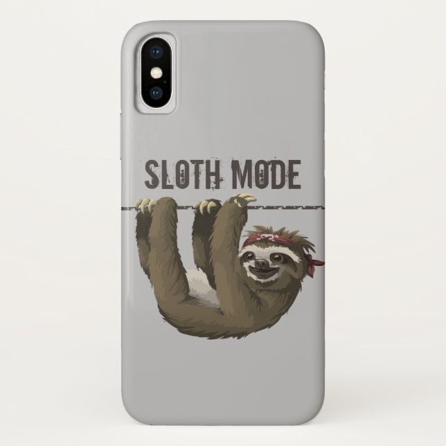 Coques Case-Mate iPhone Sacoche de téléphone en mode Sloth (Dos)