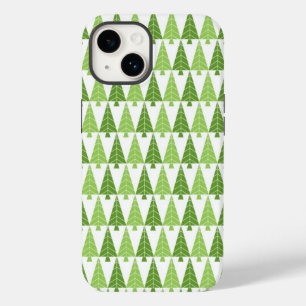Coque Pour iPhone 14 Sacoche téléphonique Arbres de Noël
